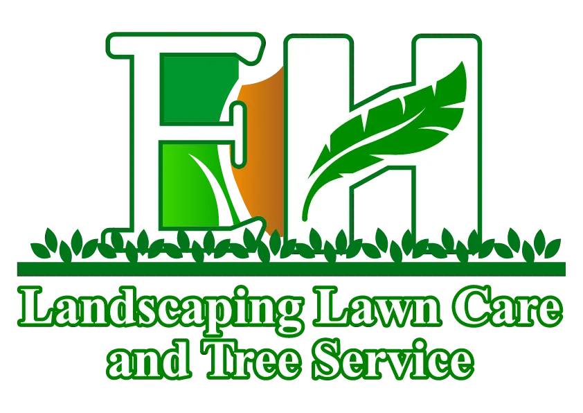 E.H Landscaping Lawn Care and Tree Service logo